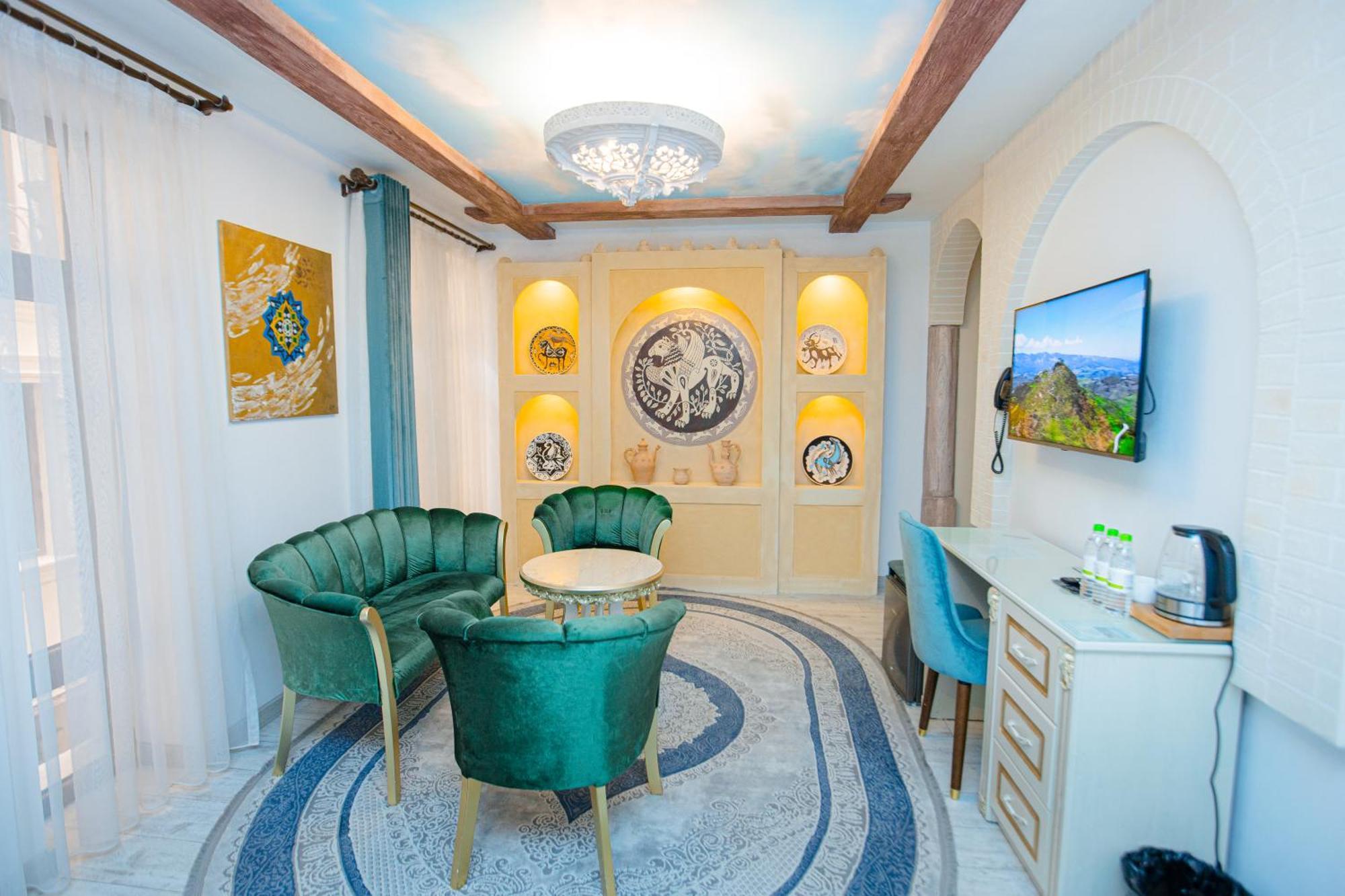 Gur Emir Palace Boutique Hotel Szamarkand Kültér fotó